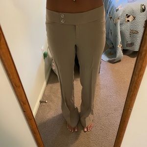 White House Black Market tan pants